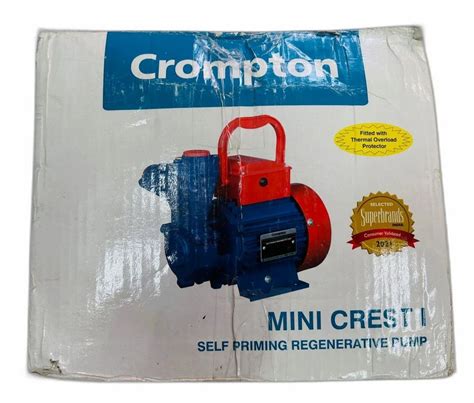 Crompton 1 Hp Monoblock Pump Model Namenumber Mini Crest I At Rs 4500box In Howrah