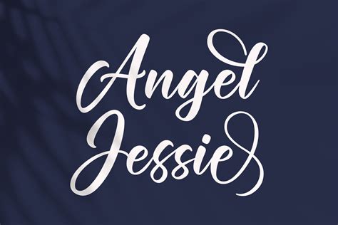 Angel Jessie Font By Situjuh · Creative Fabrica