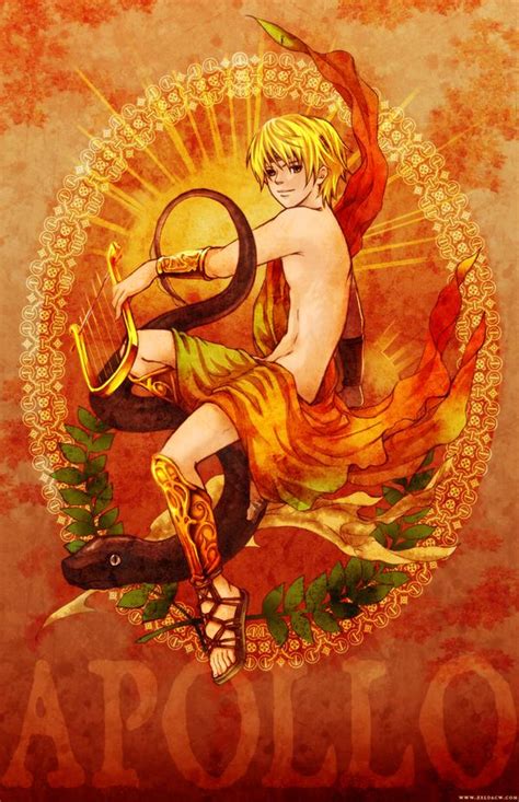 Myth Character Apollo By Zeldacw On Deviantart Greek Mythology Art