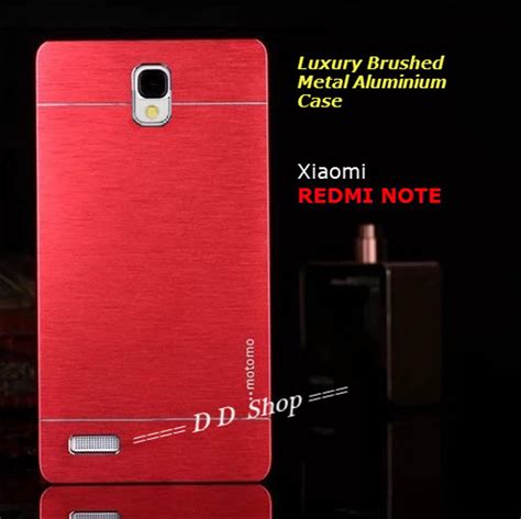 Jual Casing Hardcase Xiaomi Redmi Note Luxury Brushed Aluminium Metal