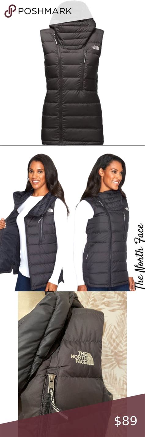 Nwot The North Face Womens Niche Hooded Down Vest In Black Size S