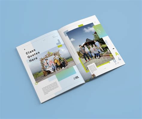 Buku Tahunan Sekolah Malang: Layout Album Kenangan