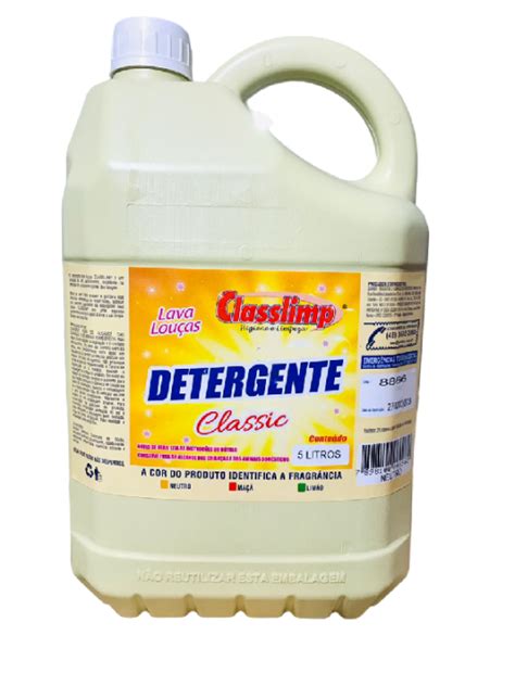 Detergente De Lou As Neutro Litros Classlimp Unidade