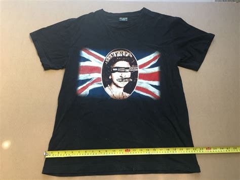 SEX PISTOLS GOD SAVE THE QUEEN SHIRT PUNK ANARCHY UK Gem