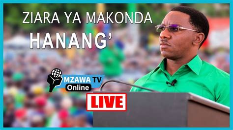 LIVE MAKONDA APOKELEWA KWA KISHINDO HANANG MKOA WA MANYARA YouTube