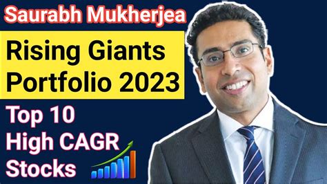 10 Best Saurabh Mukherjea Portfolio Stocks 2023 Rising Giants