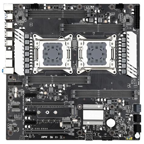 Carte Mère X79 Avec Double Processeur Xeon Lga 2011 E atx Pci e 3 0