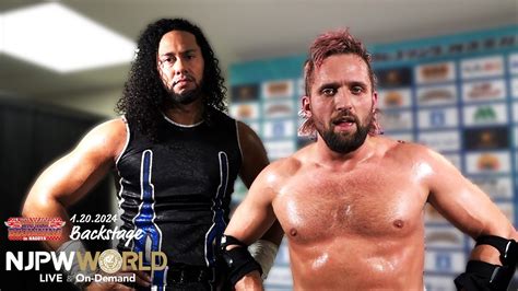 #njnbg 7th match Backstage 1/20/24 (with Subtitles)｜THE NEW BEGINNING ...