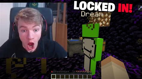 Tommyinnit Realises He Got Locked In The Prison With Dream Dream Smp