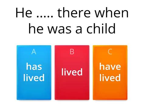 PRESENT PERFECT - Quiz