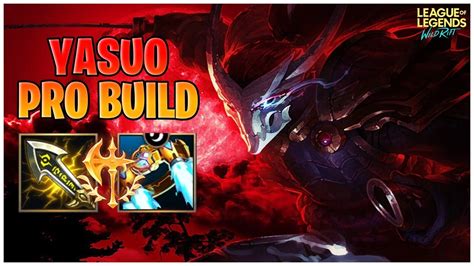 YASUO 2 ITEM É MUITO FORTE NOVA SKIN LOL WILD RIFT YouTube