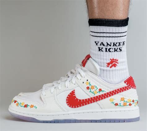 Nike Sb Dunk Low N7 Sail University Red Fd6951 700 Sbd