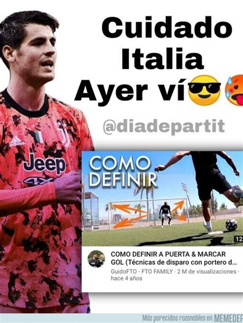 Los Memes M S Divertidos De La Semifinal Entre Italia Y Espa A De La