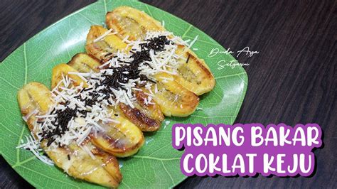 Resep Pisang Bakar Teflon Coklat Keju Ala Cafe Olahan Pisang Kepok