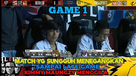 Match Tersengit Alter Ego Vs Onic Game Mpl Id Season Week Day