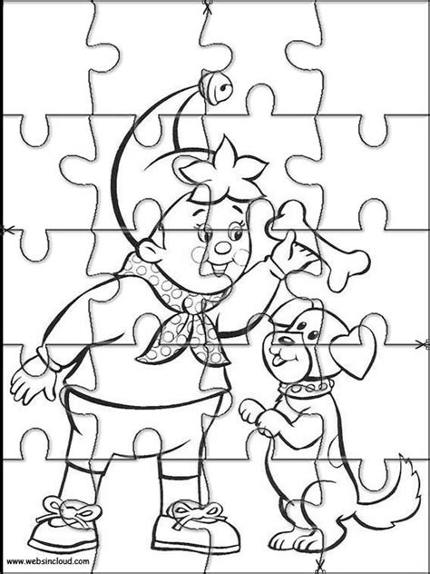 Noddy 81 Printable Jigsaw Puzzles To Cut Out For Kids Printable