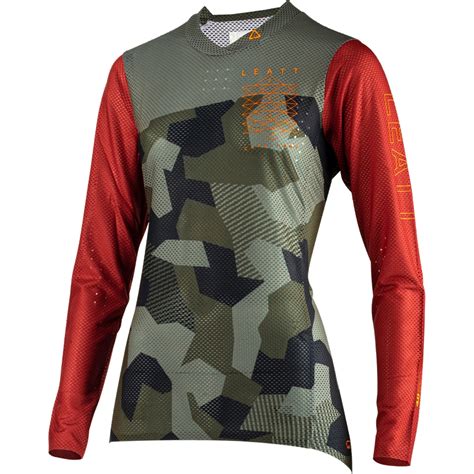 Leatt Maillot De Manga Larga Mujer Mtb Gravity Camo Bike