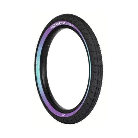 Opona Eclat Fireball Black Purple Teal Fade Sklep Avebmx Rowery