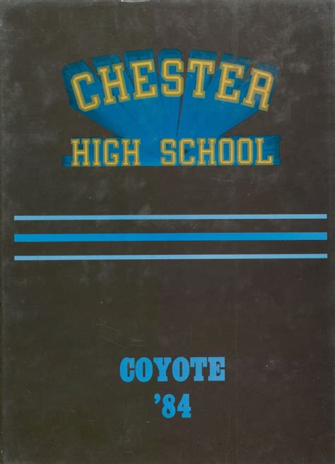 1984 yearbook from Chester High School from Chester, Montana for sale