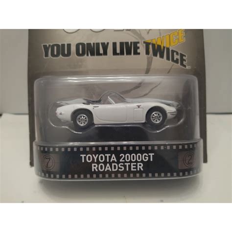 Toyota Gt You Only Live Twice James Bond Hot Wheels Premium Bcn Stock Cars