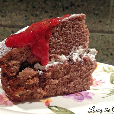 Naked Chocolate Cake Living The Gourmet