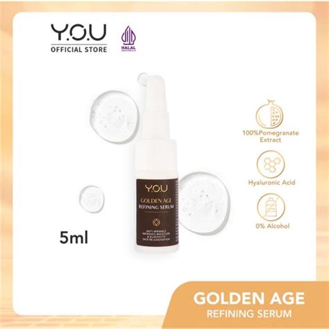 Jual You Golden Age Refining Serum Ml Indonesia Shopee Indonesia