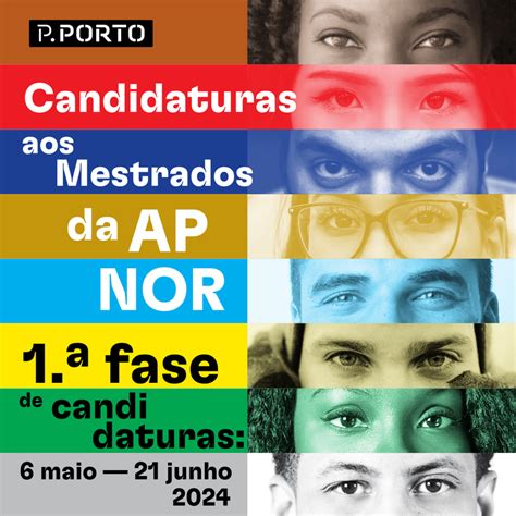 Candidaturas Aos Mestrados Da Apnor — Pporto Ensino Superior Público