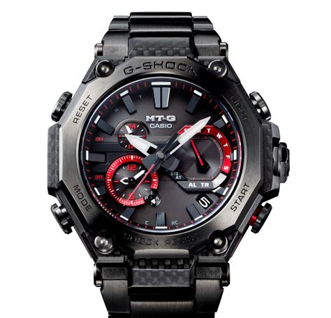 The Newest Versions Of The G Shock MTG B2000 Feature Carbon Fibre