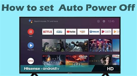 How To Set Hisense TV Auto Power Off Automatic Power Off Hisense Smart