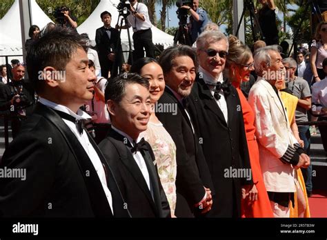 May 25 2023 CANNES France CANNES FRANCE MAY 25 L R Aoi Yamada