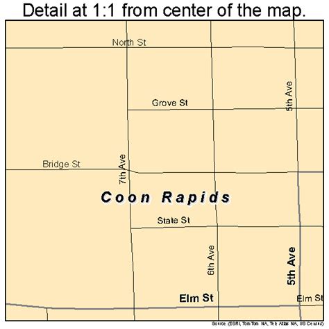 Coon Rapids Iowa Street Map 1916050