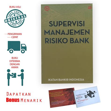 Jual Buku Perbankan Supervisi Manajemen Risiko Bank Shopee Indonesia