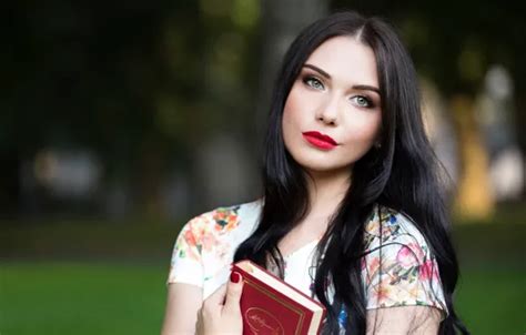 Wallpaper makeup, Russian beauty, Nastya, Inese Stoner, the volume of ...
