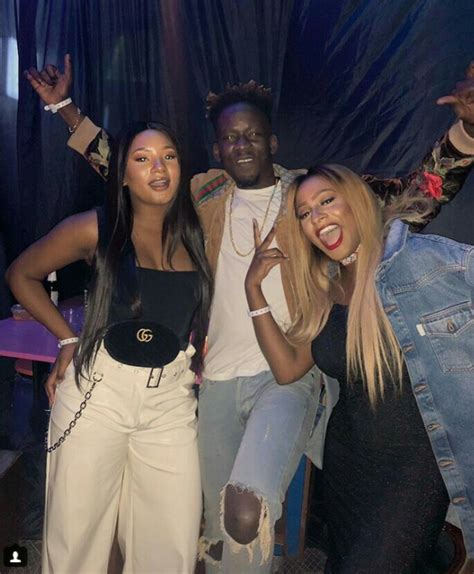 DJ Cuppy Mr Eazi His Girlfriend Temi Otedola Party Together In