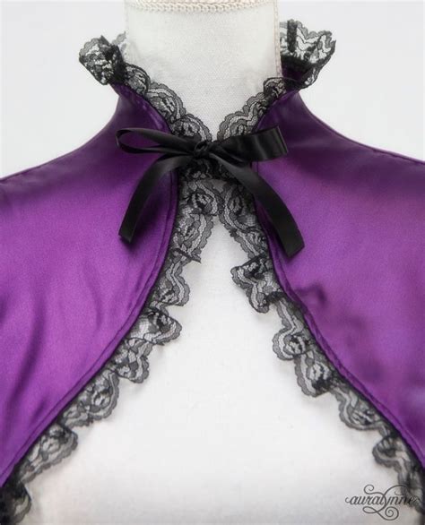 Vintage Diva Purple Victorian Bolero Shrug Auralynne