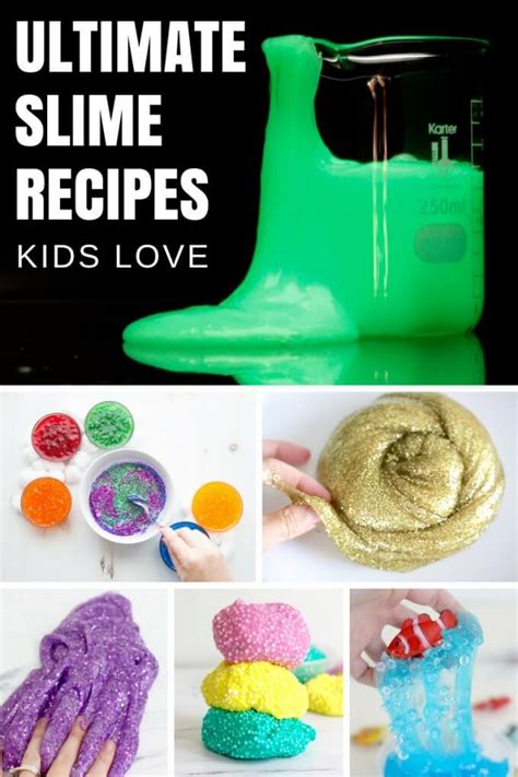 Make Stretchy Slime For Kids With No Borax Powder Or Liquid Starch