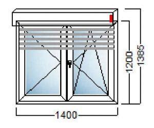 Pvc Prozor Dvokrilni Decco Mm Pvc Roleta