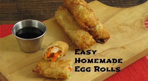 Easy Eggrolls Frugal Upstate