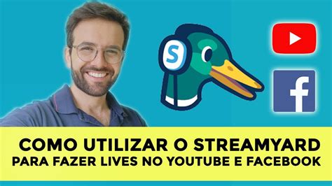 Como Fazer Live Pelo Streamyard Para Transmitir No Seu Perfil Do