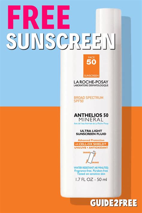 Get A Free La Roche Posay Anthelios Clear Skin Oil Free Sunscreen