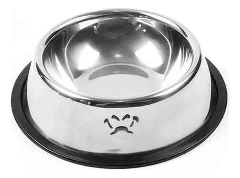 Comedouro Bebedouro Inox Tigela Cachorro Gato Pote Pet 16cm MercadoLivre