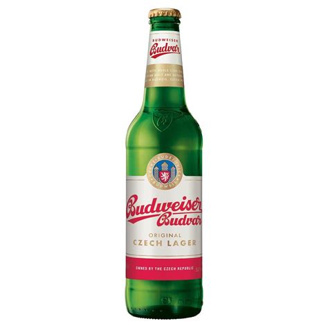 BUDWEISER BUDVAR 12 světlý ležák 0 5l sklo Budějovický Budvar JASO