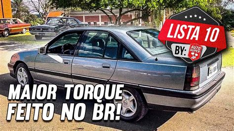 10 CARROS MAIS TORQUE QUE JÁ FORAM PRODUZIDOS NO BRASIL by