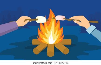 Free Campfire Marshmallows: Over 142 Royalty-Free Licensable Stock Vectors & Vector Art ...