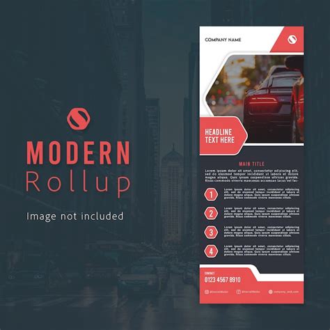 Premium PSD | A poster for modern design for modern design