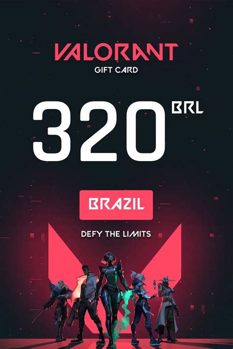 Buy Valorant 320 BRL Gift Card Brazil Digital Key