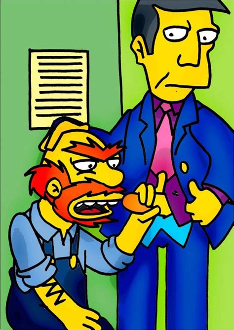 Groundskeeper Willie Samples Seymour Skinner by HotandBothered on ...
