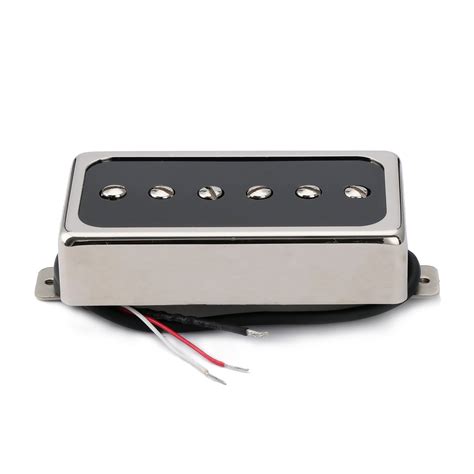 Value Roswell Lga90 B 50mm P90 Alnico 5 Humbucker Sized Single Coil Bridge Pickup For Les Paul