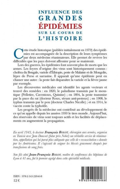 Influence des grandes épidémies sur le cours de l histoire François