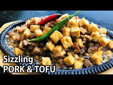 How To Cook Sizzling Pork Tufo Tokwa At Baboy Recipe Easy And